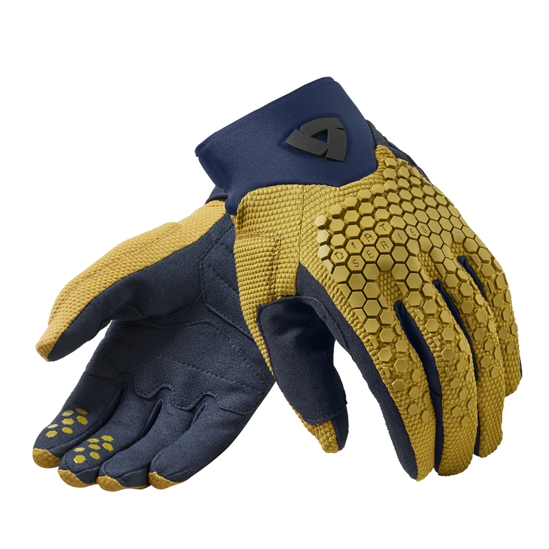 Guanti da moto Revit Massif giallo ocra