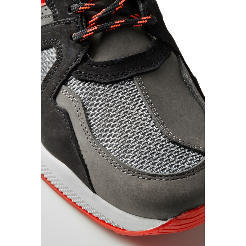 Stivali da moto Revit Astro nero-grigio-rosso fluo Saldi