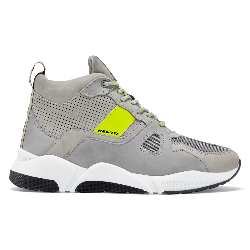Scarpe moto Revit Astro grigio-beige-giallo fluo Saldi