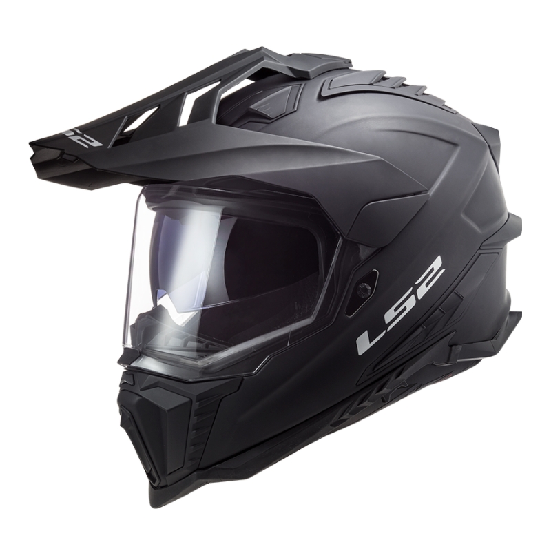 Casco Enduro LS2 MX701 Explorer Nero pieno