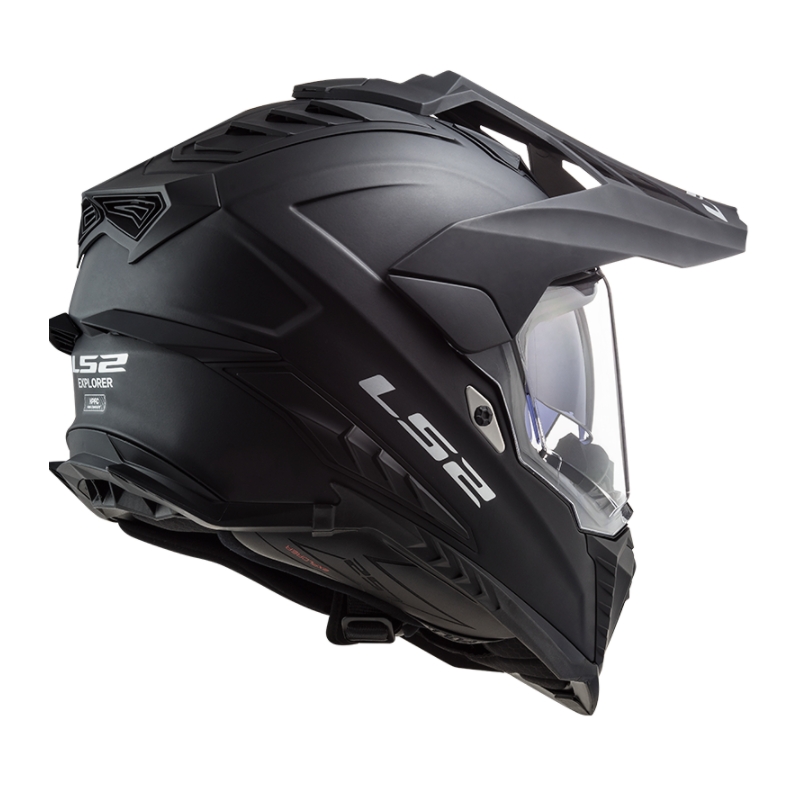 Casco Enduro LS2 MX701 Explorer Nero pieno