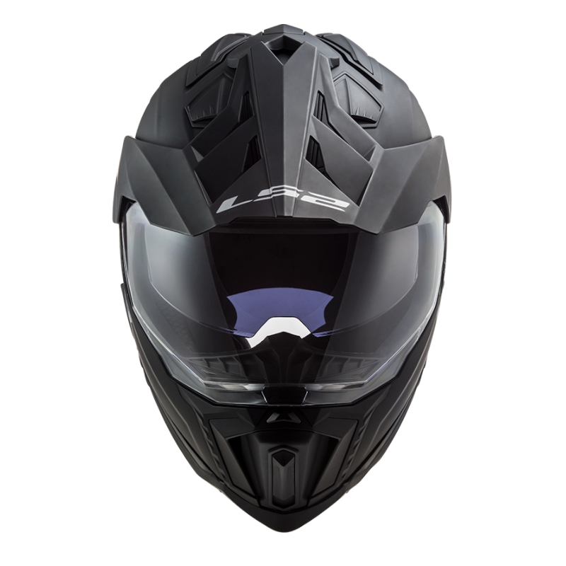 Casco Enduro LS2 MX701 Explorer Nero pieno