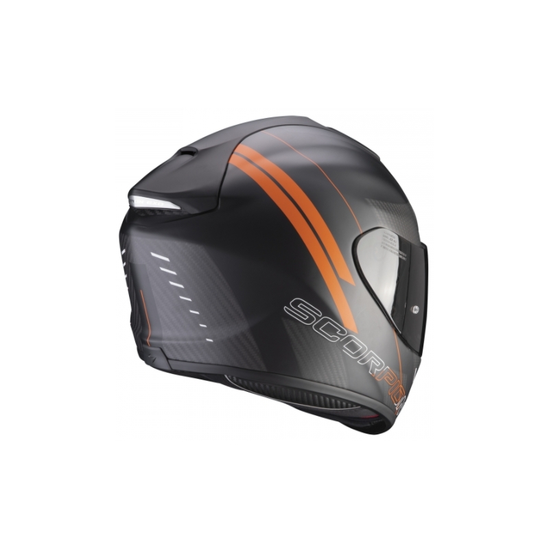 Casco integrale Scorpion EXO-1400 Carbon Air Drik nero-arancio