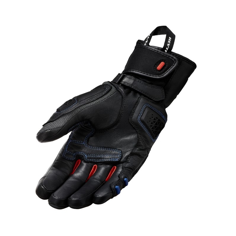 Guanti da moto Revit Sand 4 H2O nero-rosso Saldi