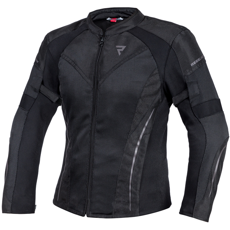 Giacca da moto Rebelhorn Flux Donna Nero Saldi