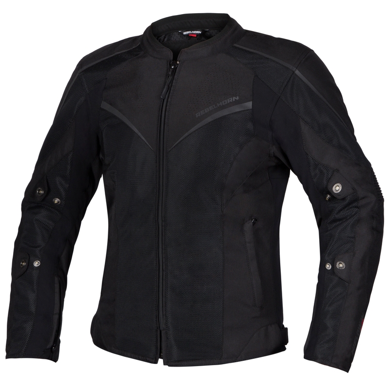 Giacca da moto Rebelhorn Hiflow IV Donna Nero Saldi