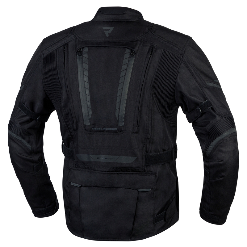 Giacca da moto Rebelhorn Hiker III nero Saldi