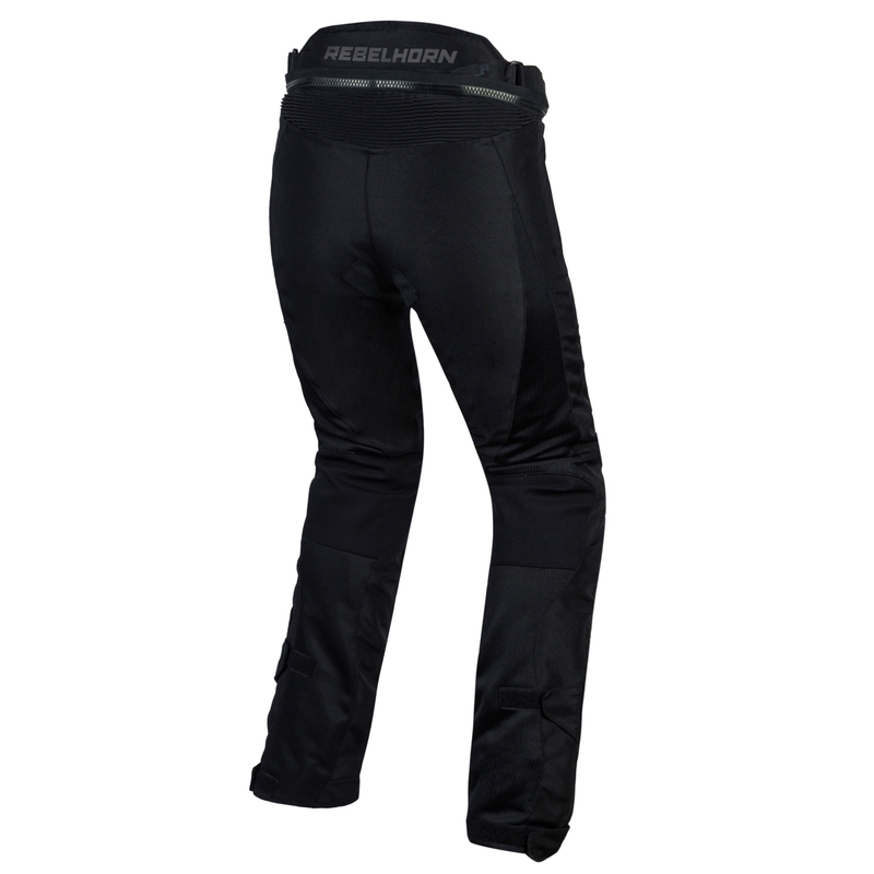 Pantaloni Moto Donna Rebelhorn Flux Nero Saldi