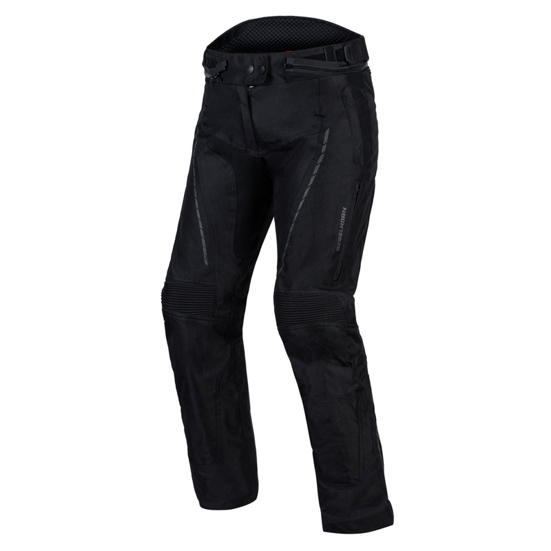 Pantaloni moto da donna Rebelhorn Hiker III nero Saldi