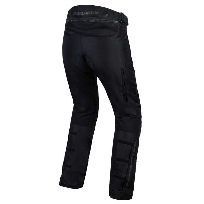 Pantaloni moto da donna Rebelhorn Hiker III nero Saldi
