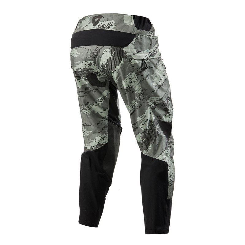 Pantaloni da motocross Revit Peninsula camo grigio