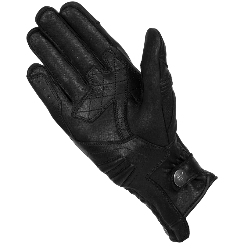 Guanti da moto da donna Rebelhorn Hunter Black Saldi