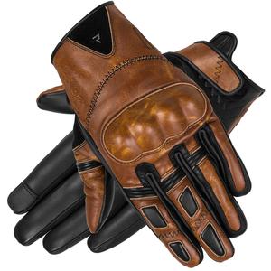 Guanti da moto Rebelhorn Thug II marrone chiaro Saldi