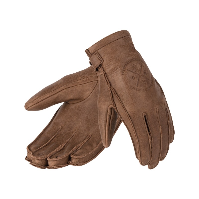 Guanti moto BROGER Alaska marrone Saldi