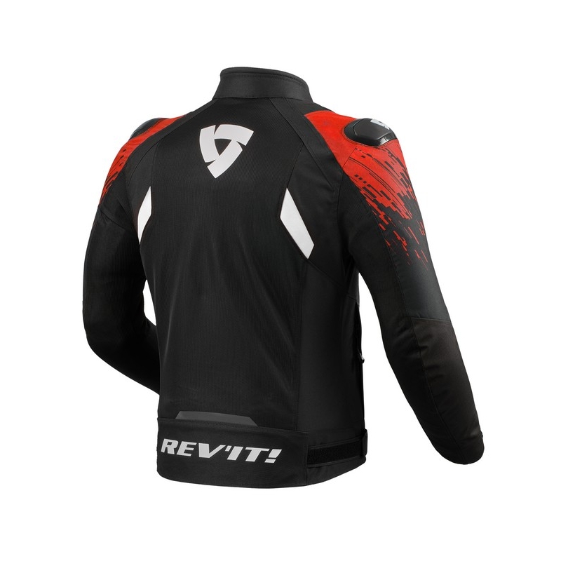 Bunda na motorku Revit Quantum 2 Air černo-červená výprodej