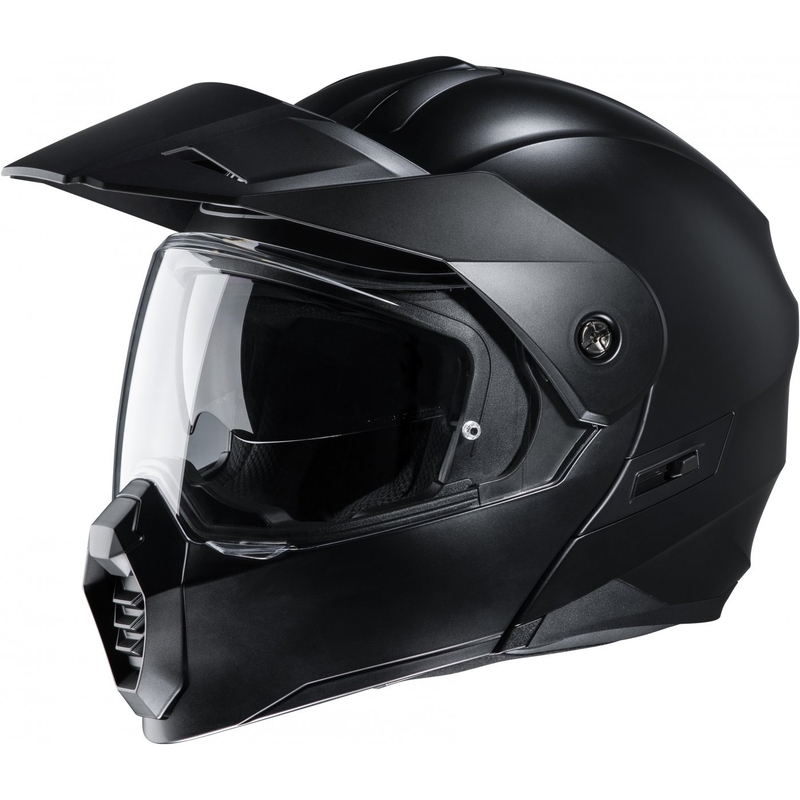 Casco moto HJC C80 nero opaco flip-up Saldi