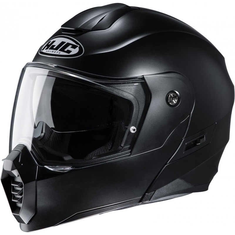 Casco moto HJC C80 nero opaco flip-up Saldi