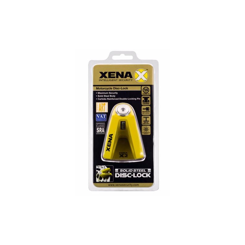 Bloccaggio del freno a disco XENA X2 giallo
