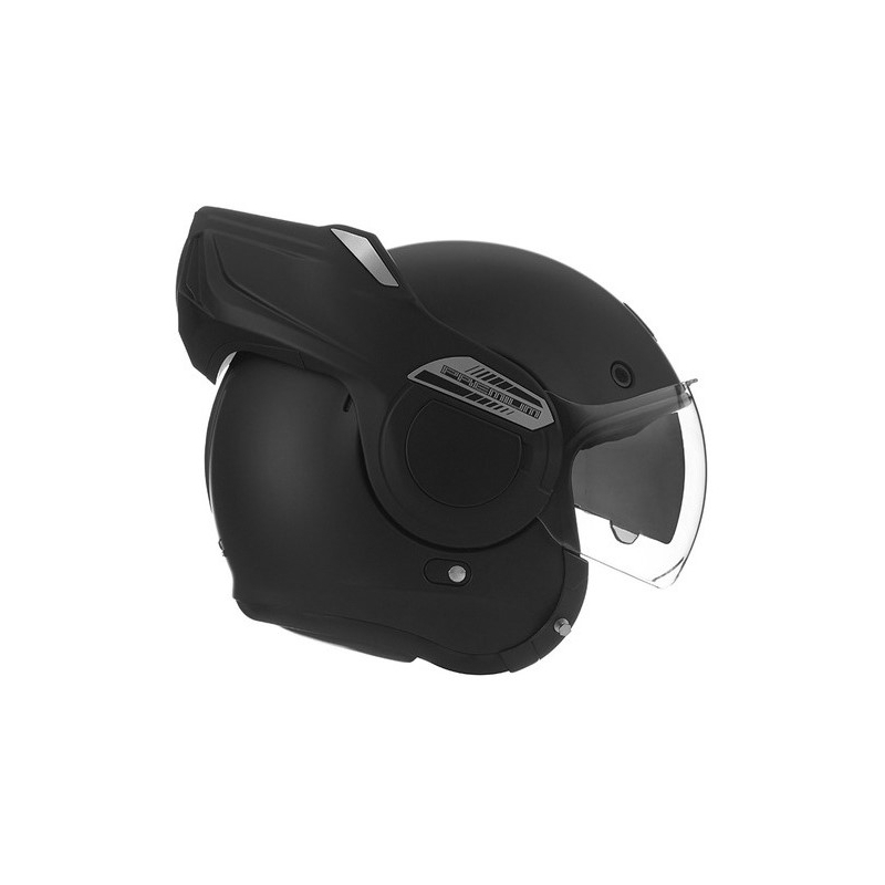 Casco da moto flip-up NOX PREMIUM Stratos nero opaco