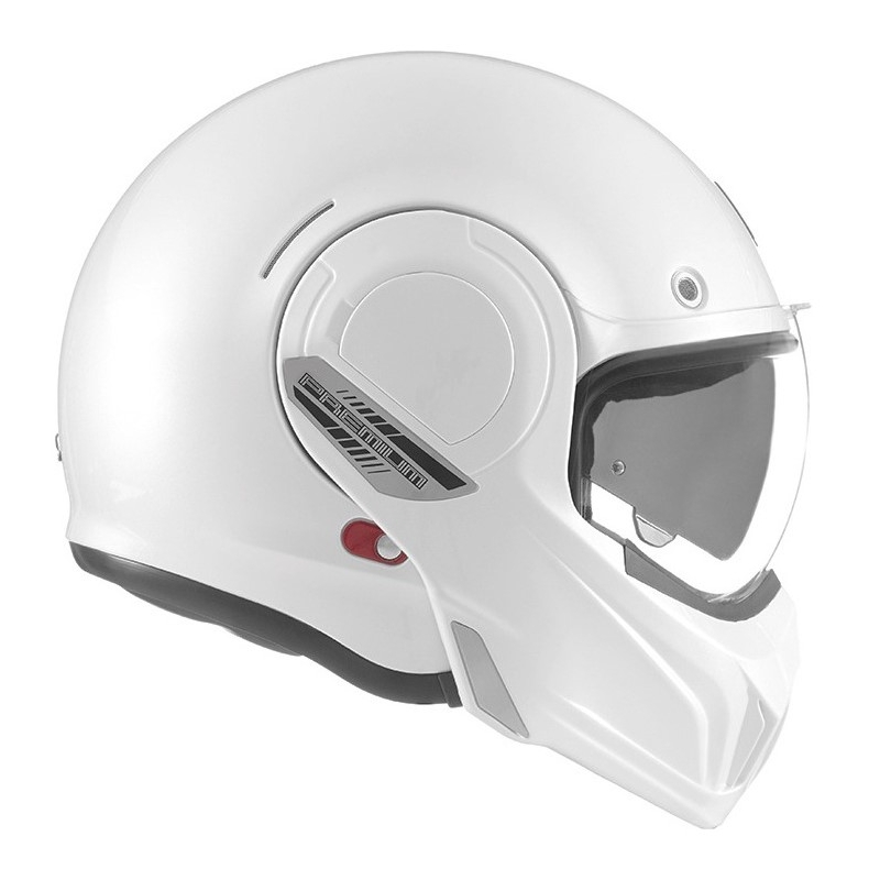 Překlápěcí přilba na motorku NOX PREMIUM Stratos bílá