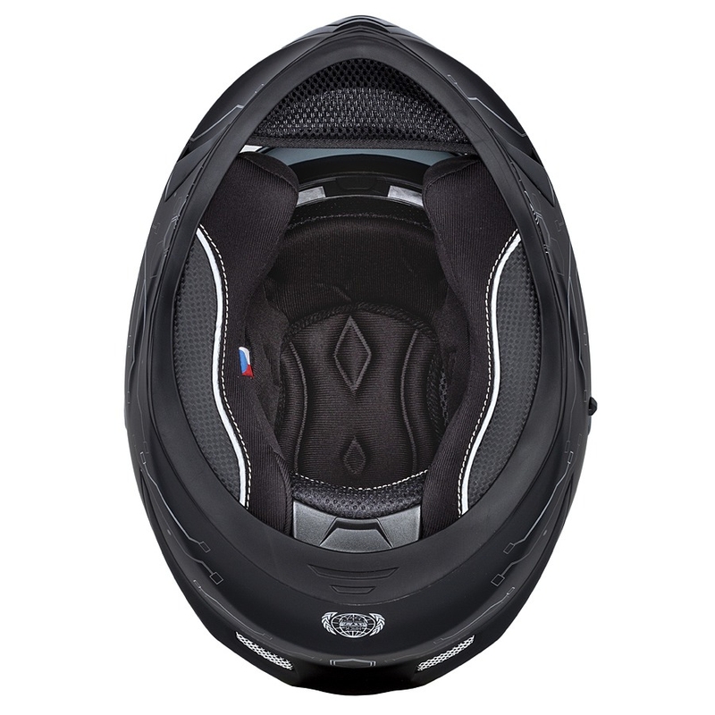 Casco moto Cassida 3.0 Hack Vision Integral grigio-argento-nero opaco Saldi