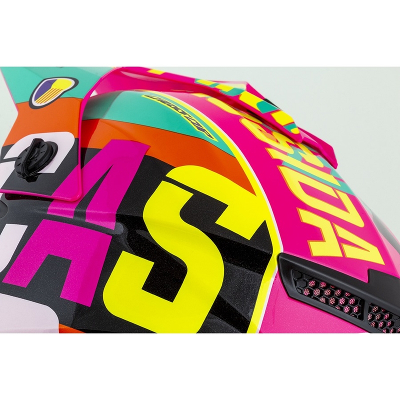 Dětská motokrosová přilba Cassida Cross Cup Sonic Junior multicolor