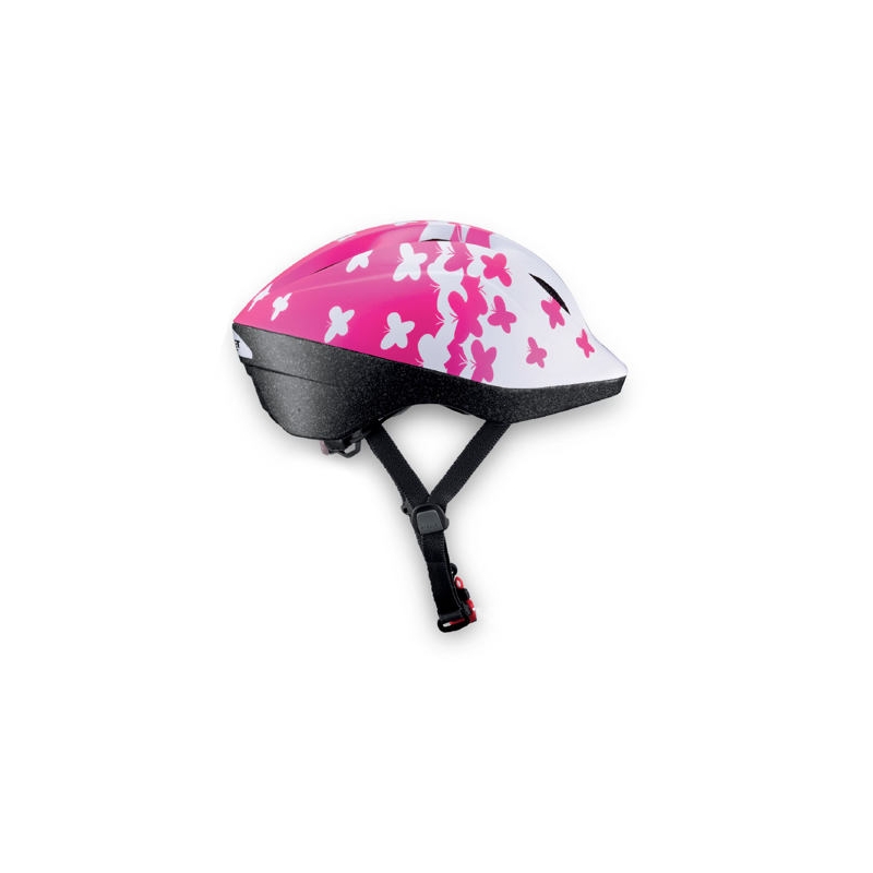 Casco da bici per bambini MET Buddy bianco-rosa Saldi