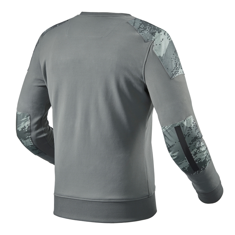 Felpa con cappuccio da moto Revit Whitby grigio Saldi