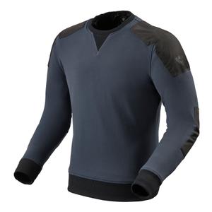 Felpa da moto Revit Whitby blu con cappuccio