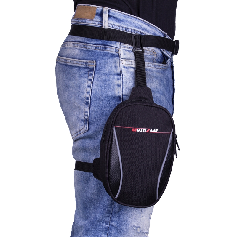 Borsa da coscia MotoZem nera 3 l