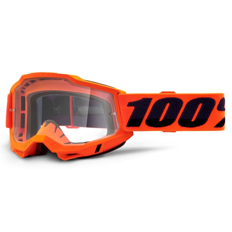 Occhiali da motocross 100% ACCURI 2 arancione (plexi trasparente)