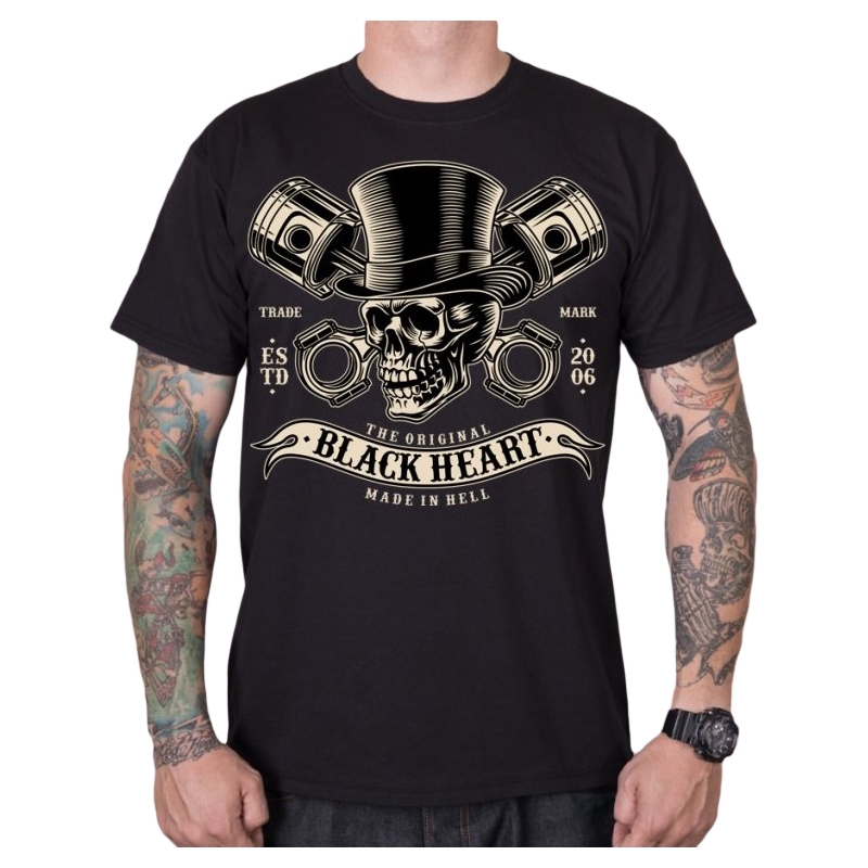 Pánské triko Black Heart Gentleman