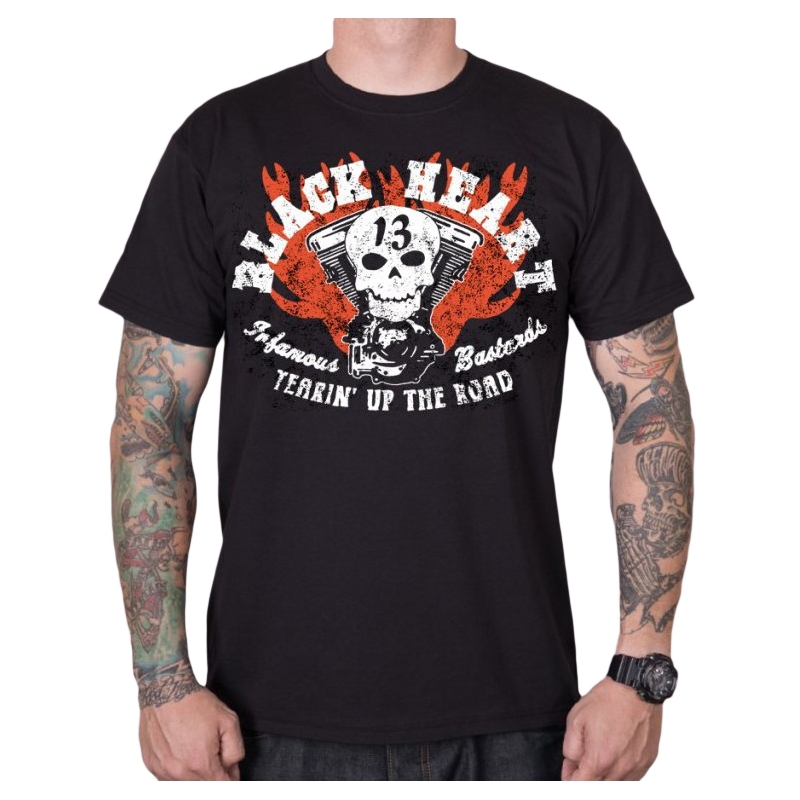 Maglietta da uomo Black Heart Flathead