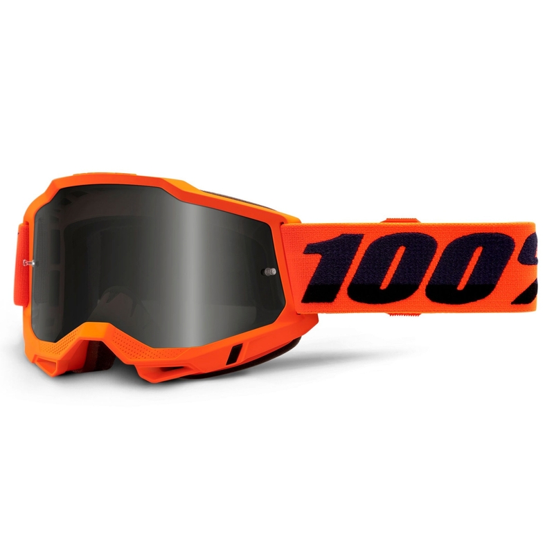 Occhiali da motocross 100% ACCURI 2 arancione (plexi fumé)