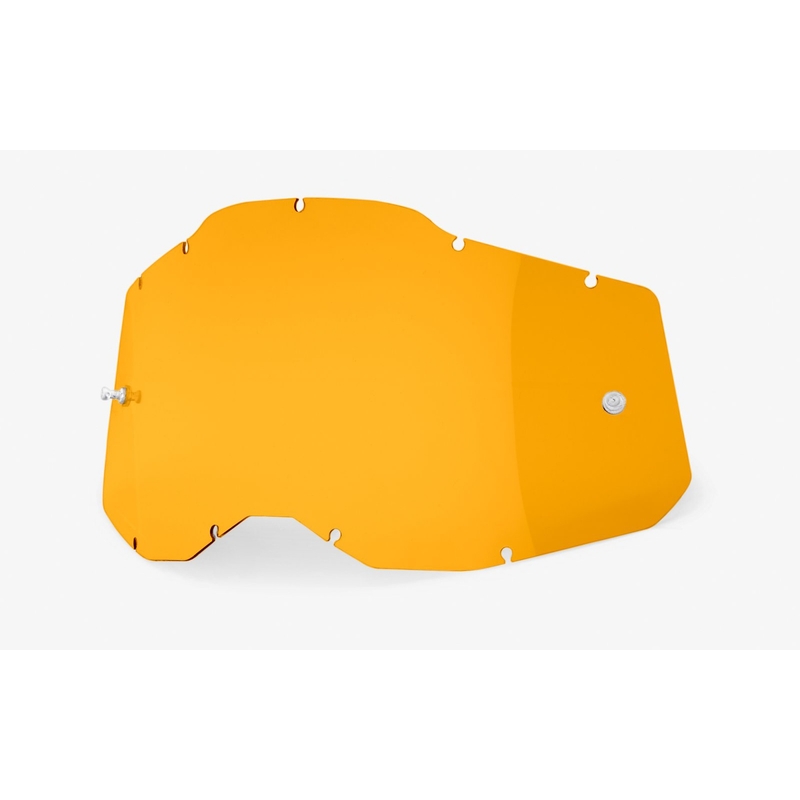 Plexi 100% Racecraft 2/Accuri 2/Strata 2 giallo scuro (antiappannamento)