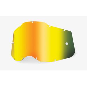 Plexi 100% Racecraft 2/Accuri 2/Strata 2 specchio oro (antiappannamento)
