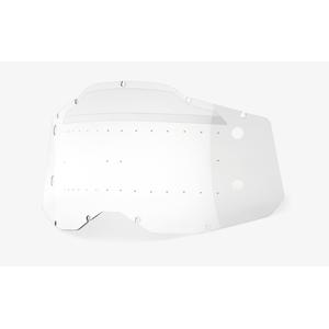 Plexi 100% Previsione Racecraft 2/Accuri 2/Strata 2 trasparente con borchia (antiappannamento)