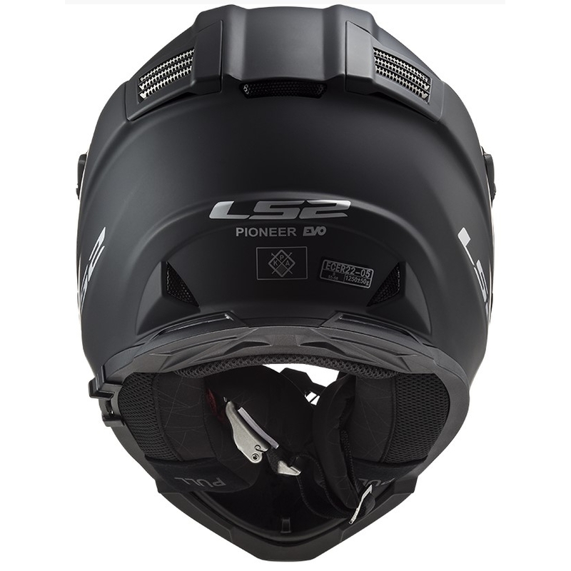 Enduro přilba LS2 MX436 Pioneer EVO černá matná - II. jakost