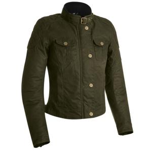 Giacca da moto Oxford Holwell Donna Verde Saldi