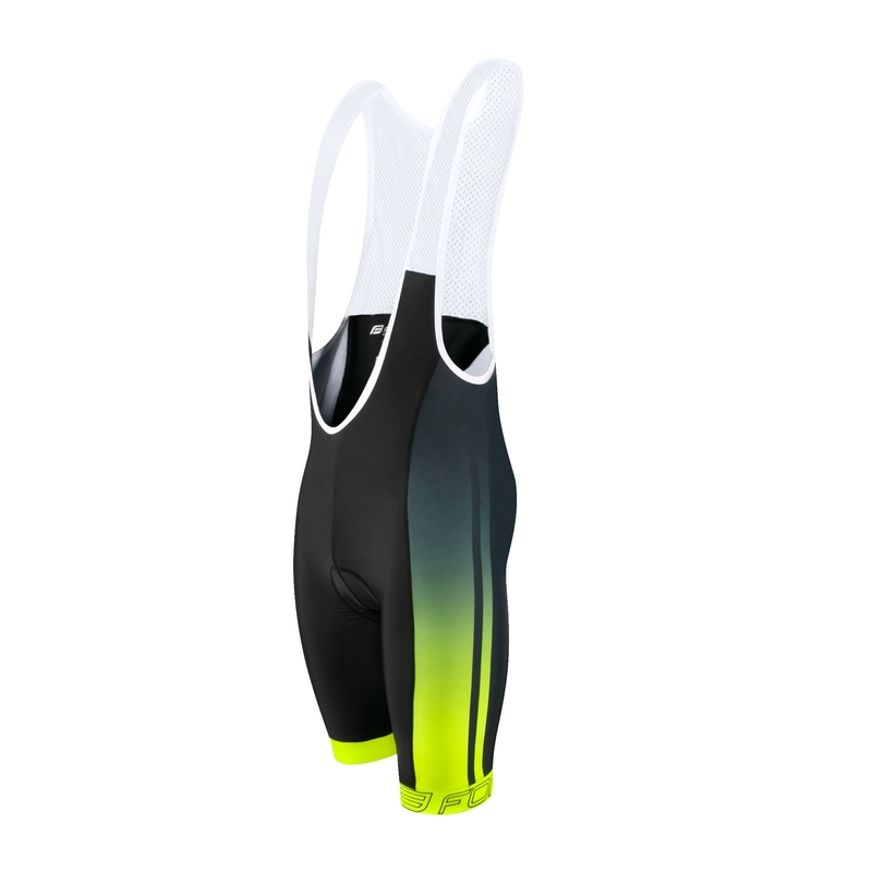 Kraťasy FORCE B40 černo-fluo žluté výprodej