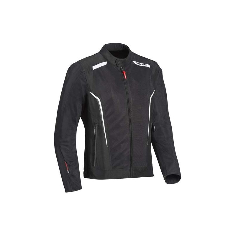 Bunda na motorku IXON Cool Air černo-bílá výprodej
