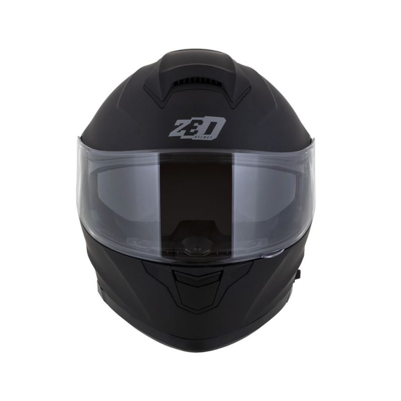 Casco moto ribaltabile ZED F18 nero opaco