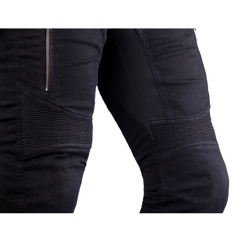 Street Racer Stretch II CE Nero Jeans moto cropped