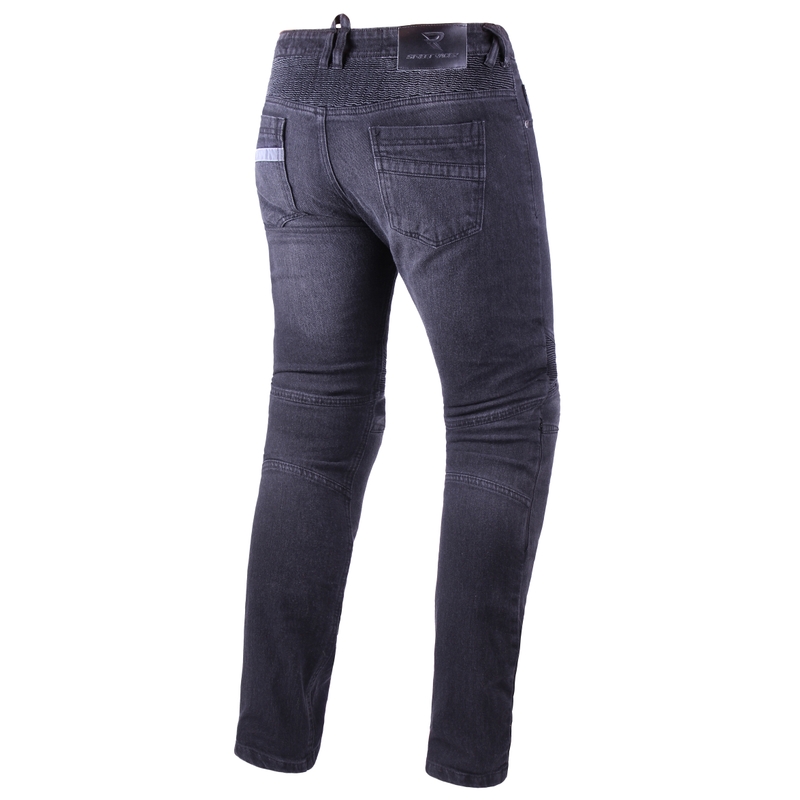 Jeans da moto con pinces Street Racer Warior CE Nero Saldi