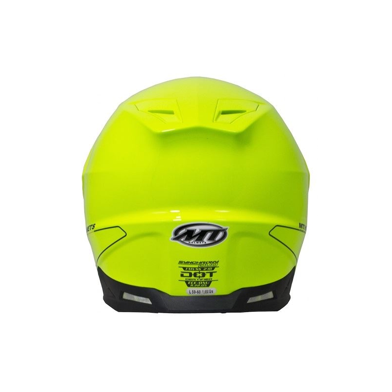 Enduro přilba MT Synchrony Duosport SV fluo žlutá - II. jakost