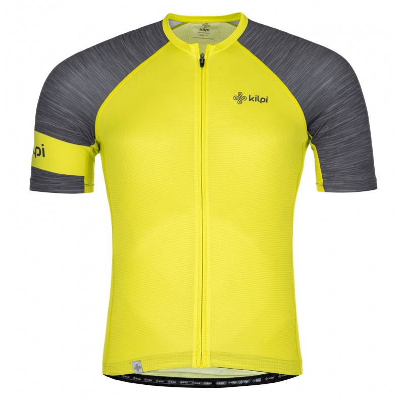 Maglia Kilpi Selva giallo-grigio - manica corta Saldi