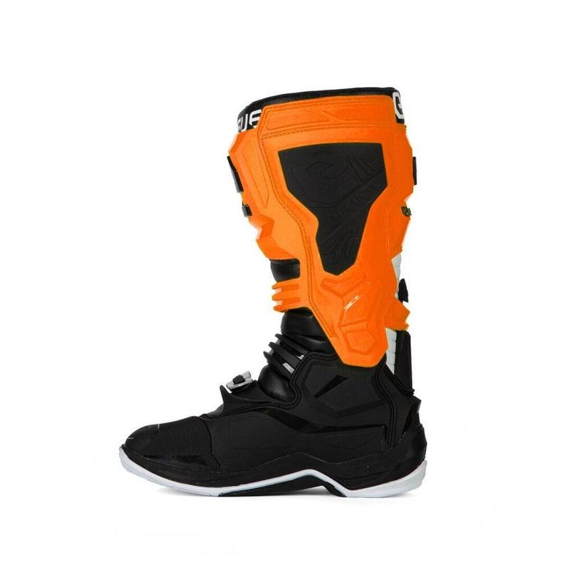 Stivali da moto Eleveit X-Legend Nero-Arancione-Bianco Saldi