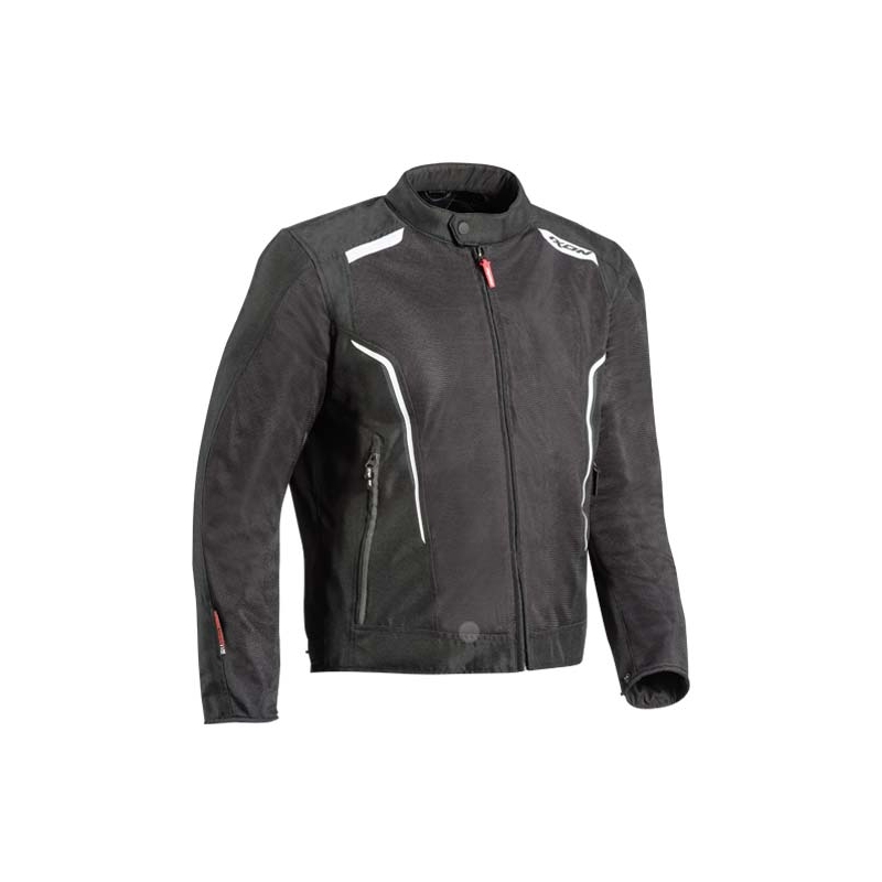 Bunda na motorku IXON Cool Air C černo-bílá výprodej