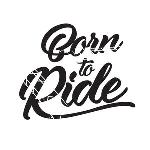 Adesivo Born to Ride