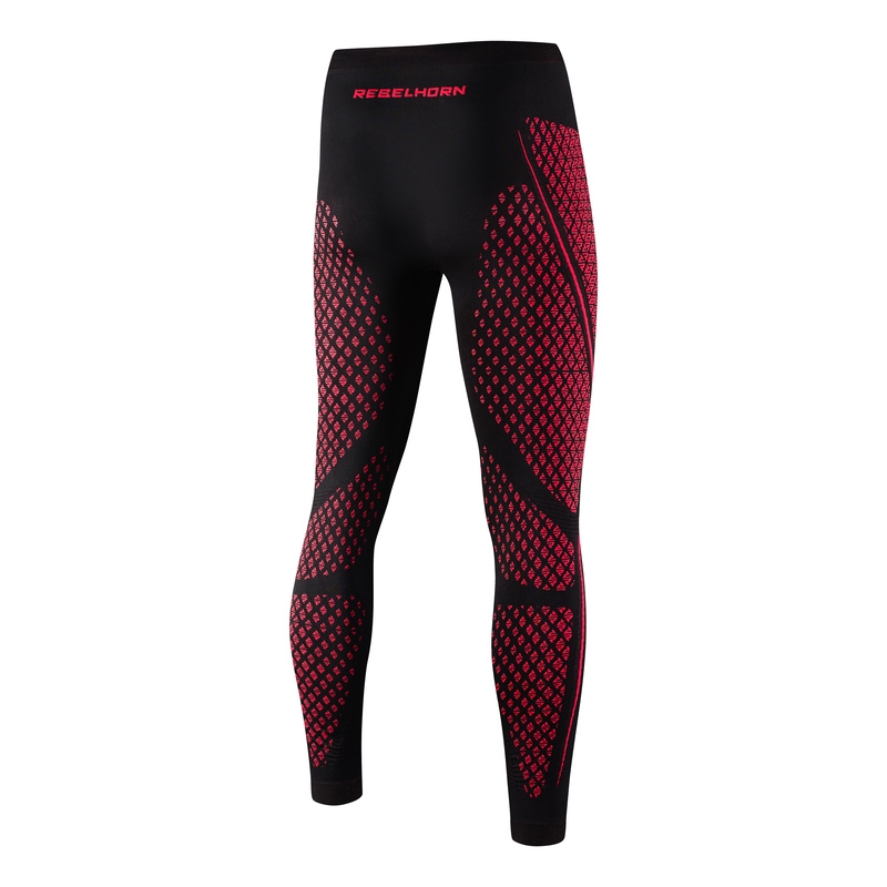Intimo termico Rebelhorn Therm II nero-rosso